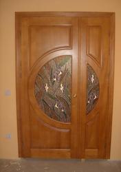 Дерев’яні двері з масиву сосни