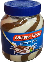 Масло ореховое для бутербродов Choco Duo Mister Choc 750 гр.
