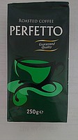 Кофе молотый Perfetto,  пачка по 250 грамм