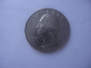 Продаєтся Монета Liberty Quarter Dollar (d) 1989 перевертиш
