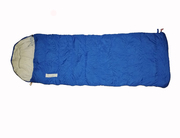 Пуховый спальный мешок одеяло с капюшоном на рост до 177 см. 