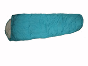 Пуховый спальный мешок кокон на рост до 194 см. 